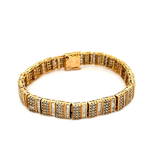 Diamond Bracelet 12.6g,14k