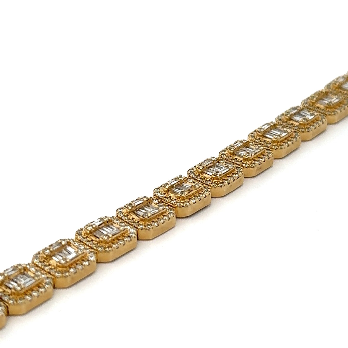 Diamond Bracelet 35.5g,14k