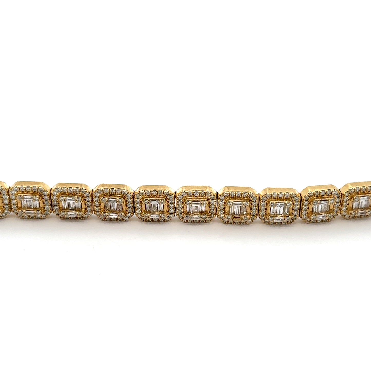 Diamond Bracelet 35.5g,14k