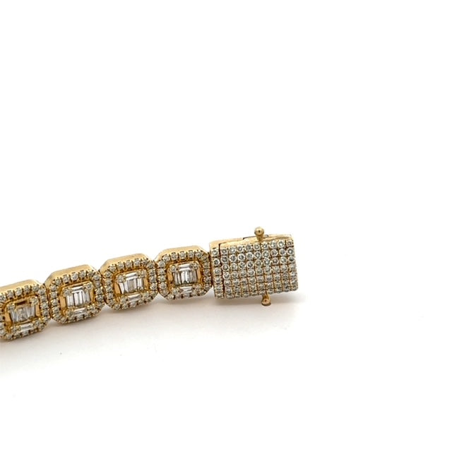 Diamond Bracelet 35.5g,14k