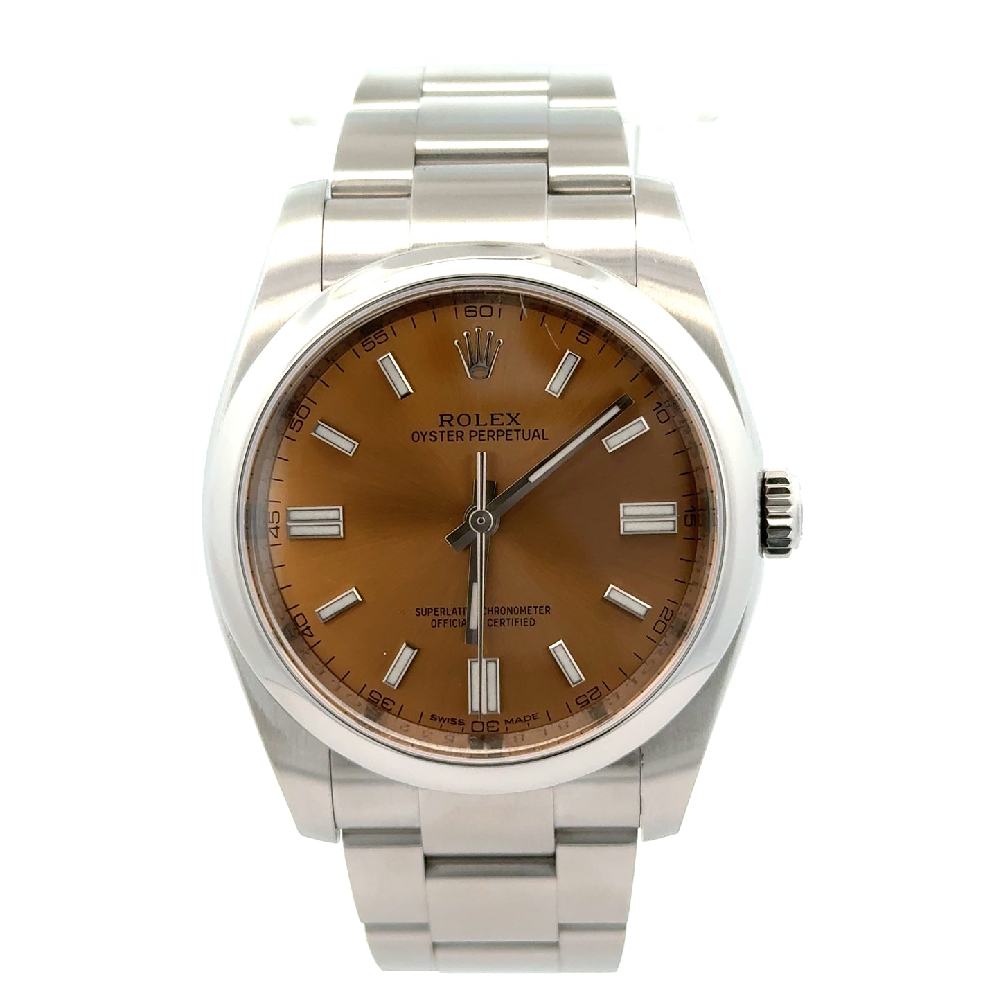 Rolex Oyster Perpetual 36MM White Grape