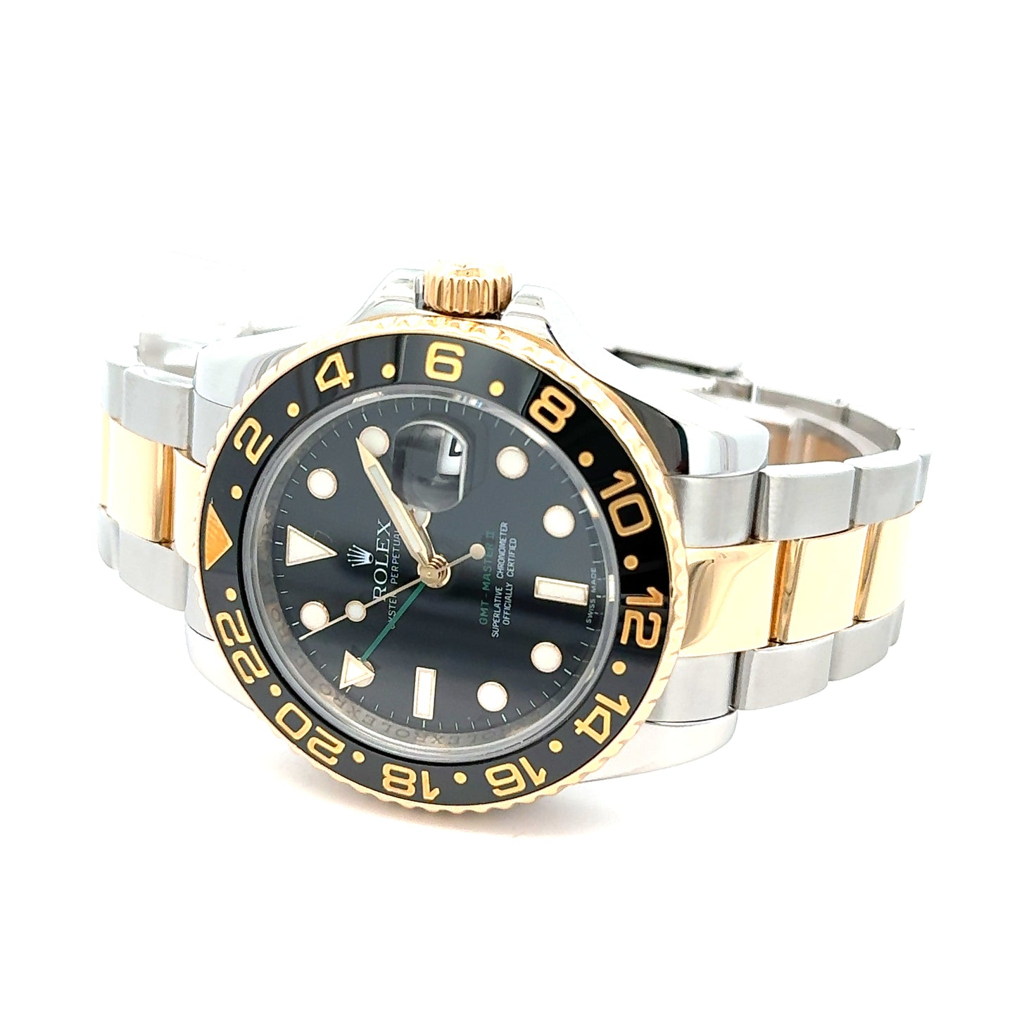 Rolex GMT-Master II 40MM Black Dial with Green GMT Hand