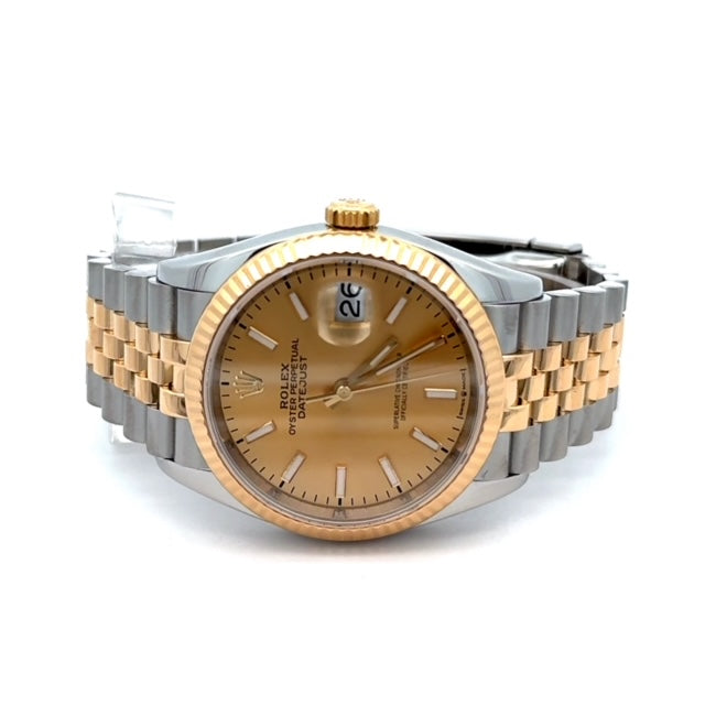 Rolex Datejust 36MM 18K Yellow Gold