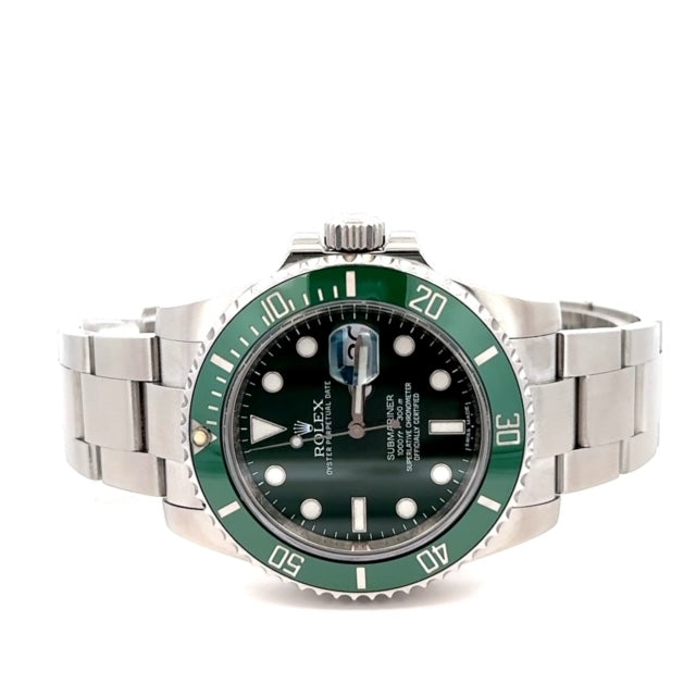 Rolex 40MM Submariner Green Hulk