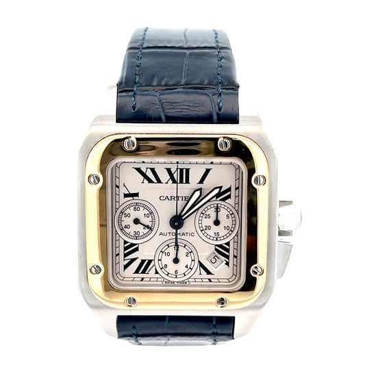 Cartier Santos 18k Yellow Gold