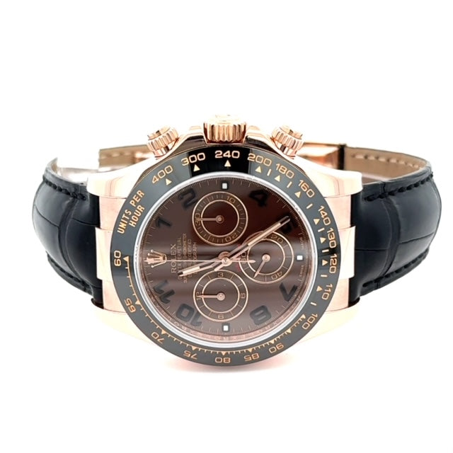 Rolex Daytona Ceramic Chocolate Arabic Dial 40MM