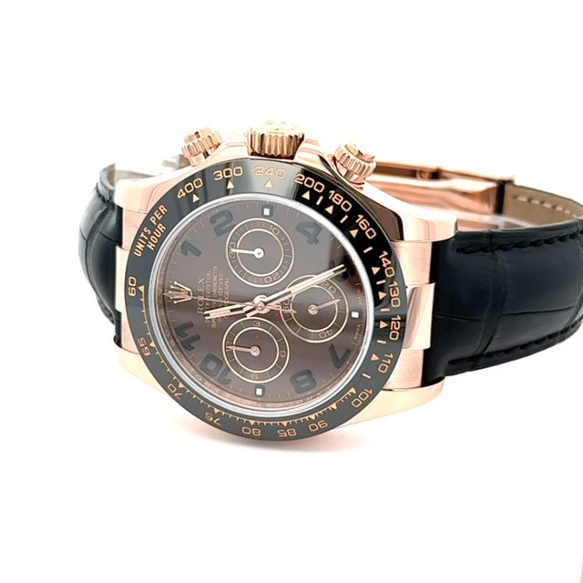 Rolex Daytona Ceramic Chocolate Arabic Dial 40MM