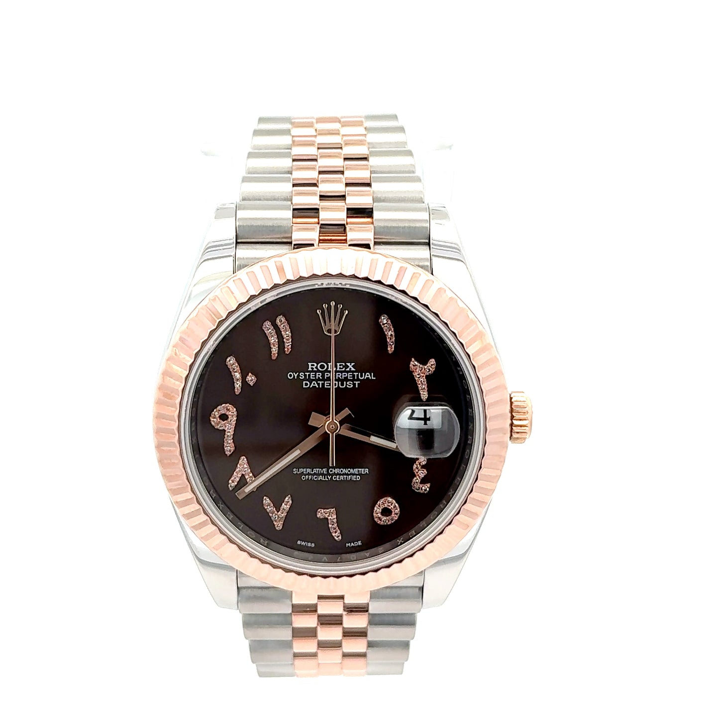 Rolex Datejust 41MM Chocolate Diamond Dial