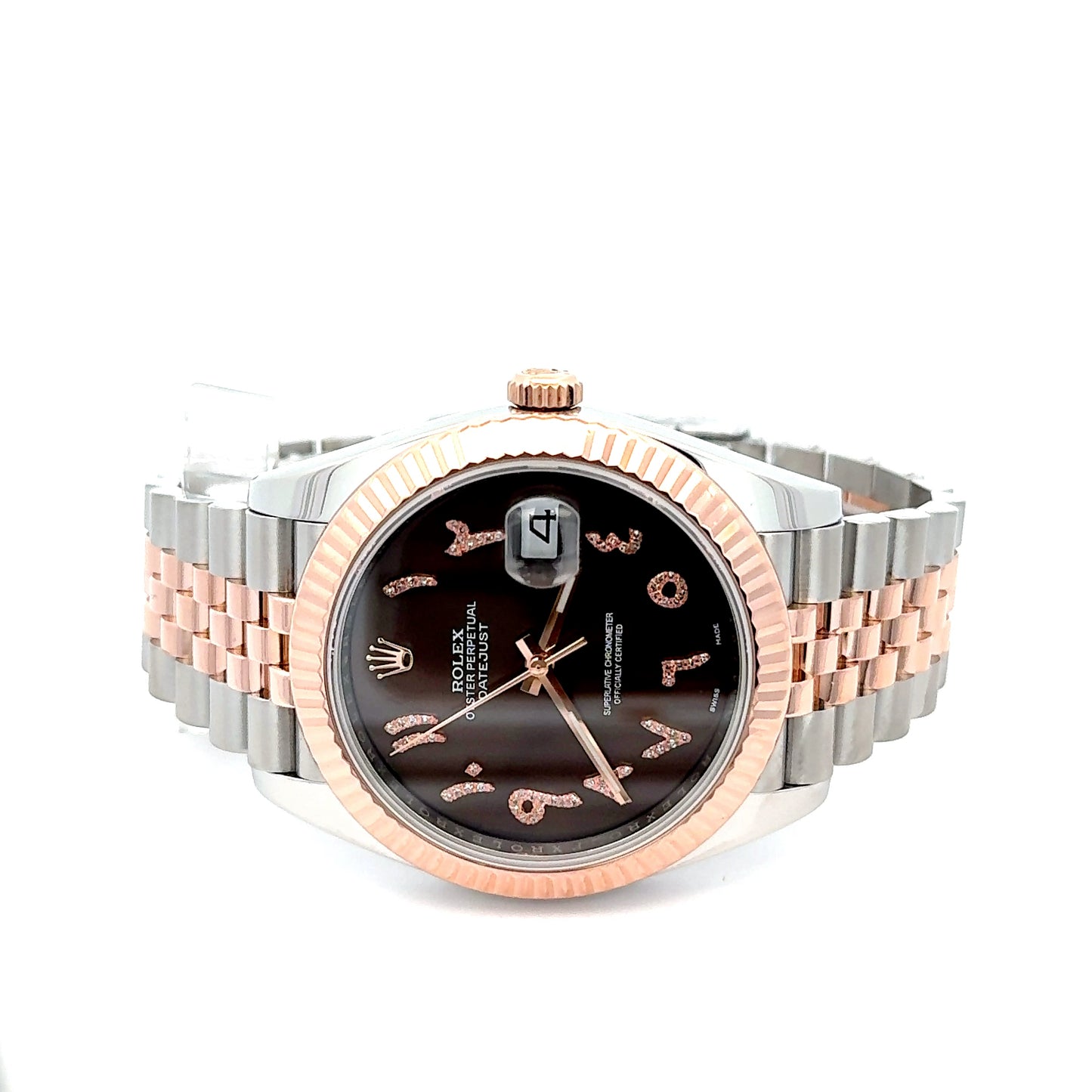 Rolex Datejust 41MM Chocolate Diamond Dial