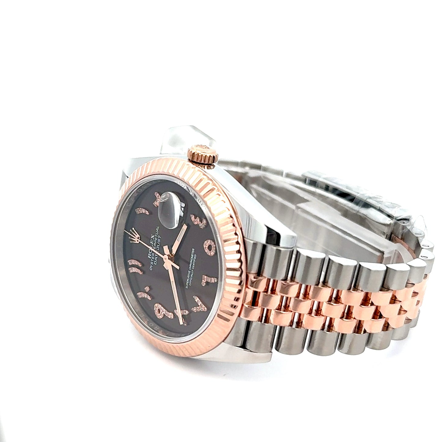 Rolex Datejust 41MM Chocolate Diamond Dial