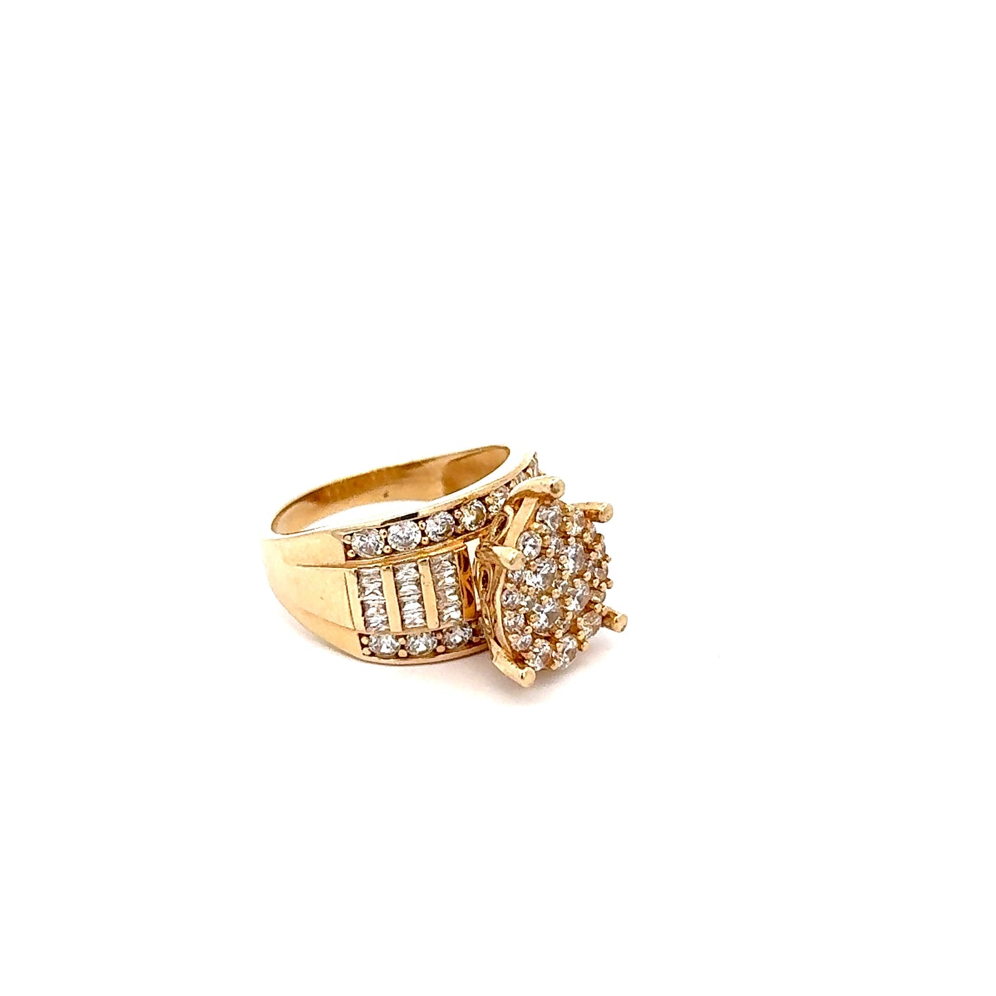 14K Ring with Cubic Zirconia