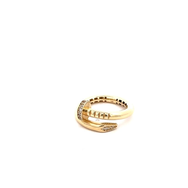 Yellow Gold Ring 14k, 3.5g