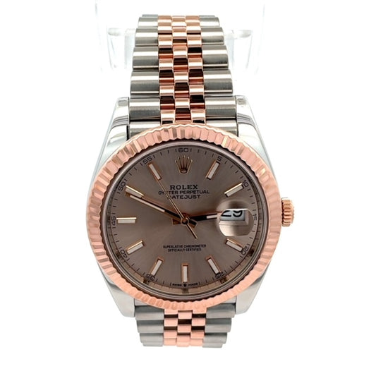 2022 Rolex Datejust 41MM Sundust Dial