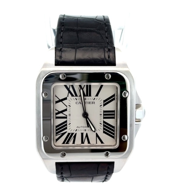 Cartier Santos Stainless Steel