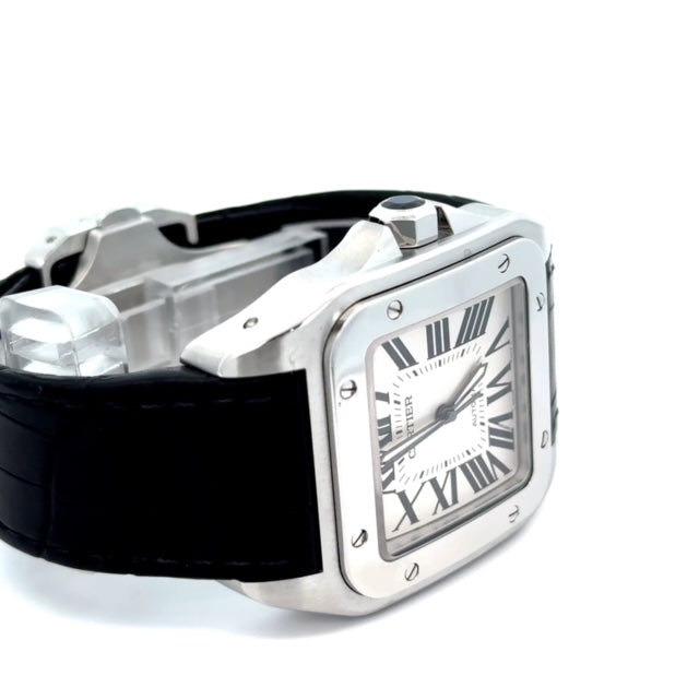 Cartier Santos Stainless Steel