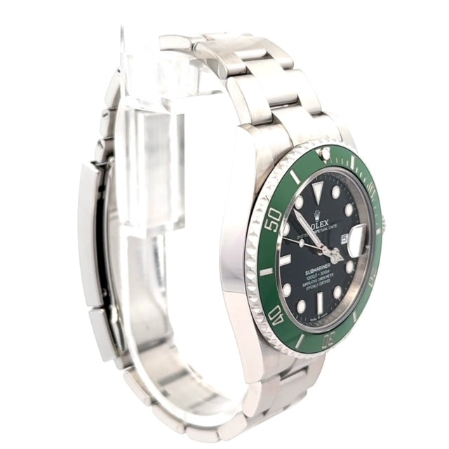 Rolex 41MM Submariner Date Black Dial with Green Ceramic Dial