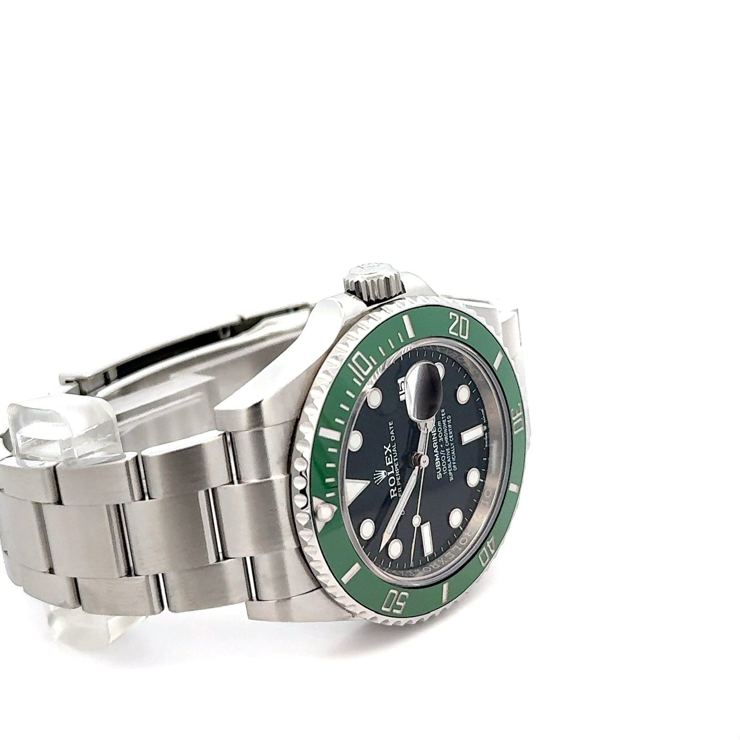 Rolex 41MM Submariner Date Black Dial with Green Ceramic Dial