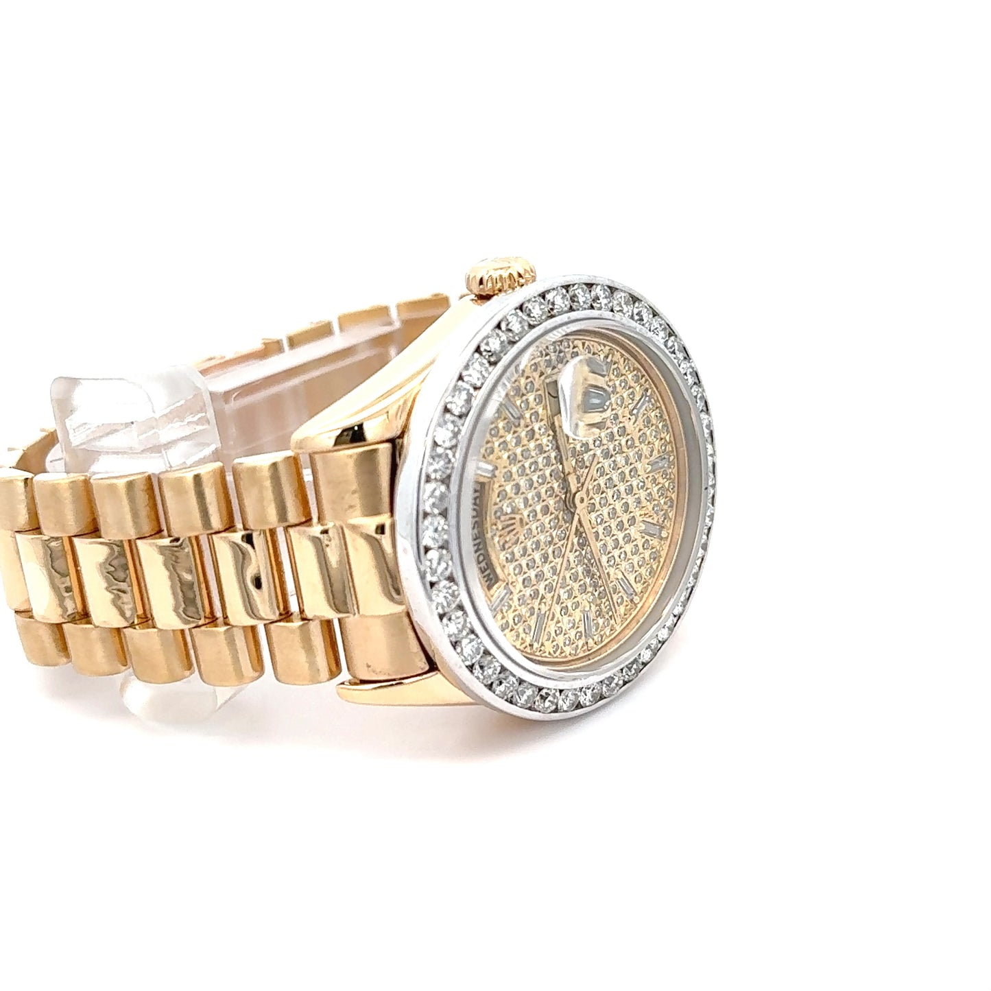 Rolex President Pave Diamond Dial 36MM