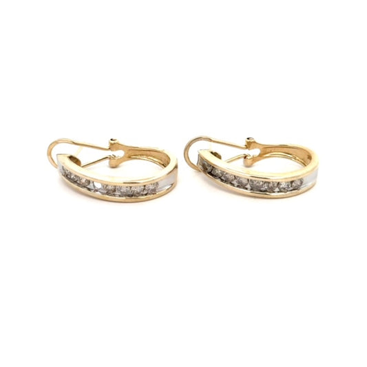 Diamond Earrings 5.4g, 14k