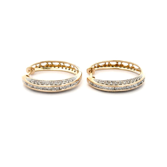 Diamond Earrings 5.9g, 14k