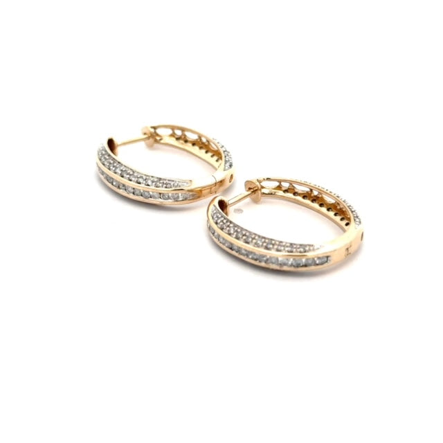 Diamond Earrings 5.9g, 14k