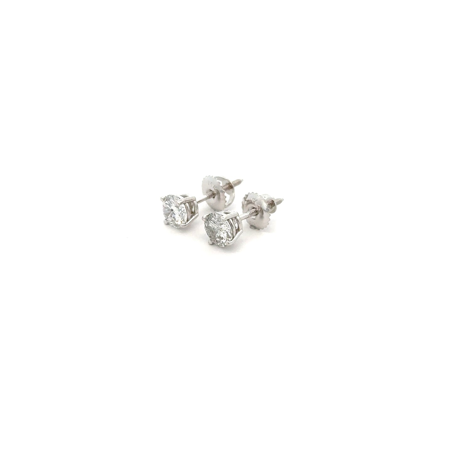 Diamond Earrings 1.2g, 14k