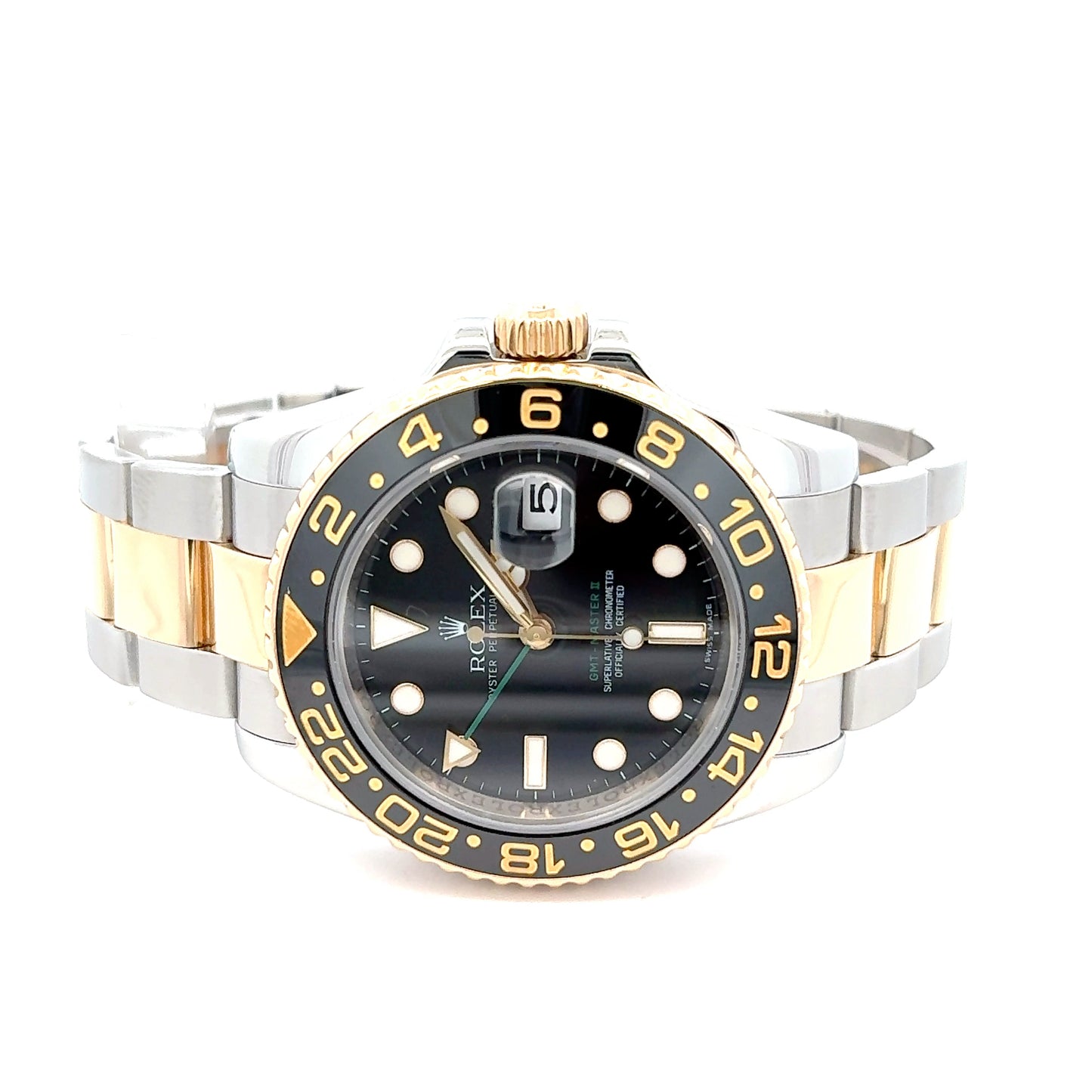 Rolex GMT-Master II 40MM Black Dial with Green GMT Hand