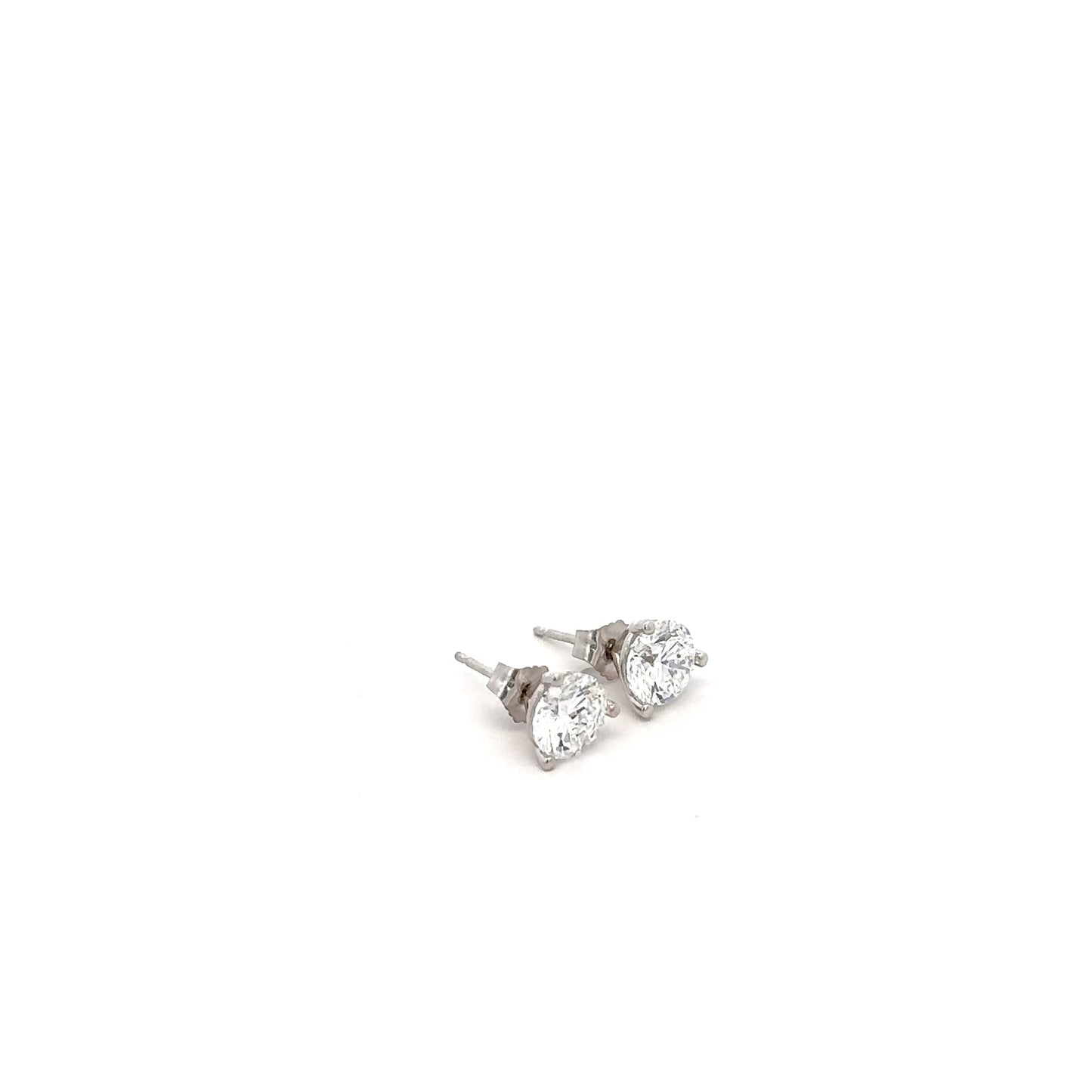 Diamond Earrings 1.3g, 14k