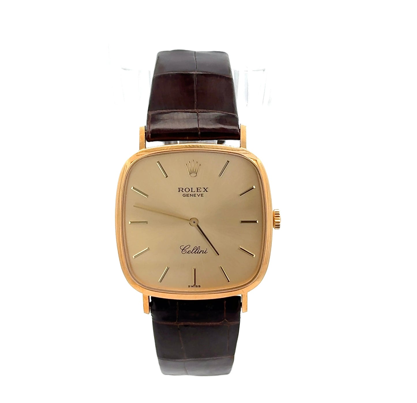 Rolex Cellini 18k Yellow Gold Champagne Dial