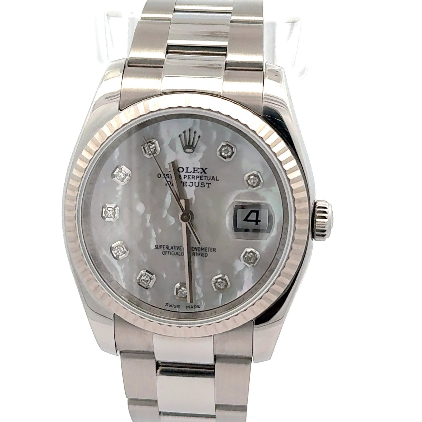 Rolex Datejust 36MM Factory Diamond Dial