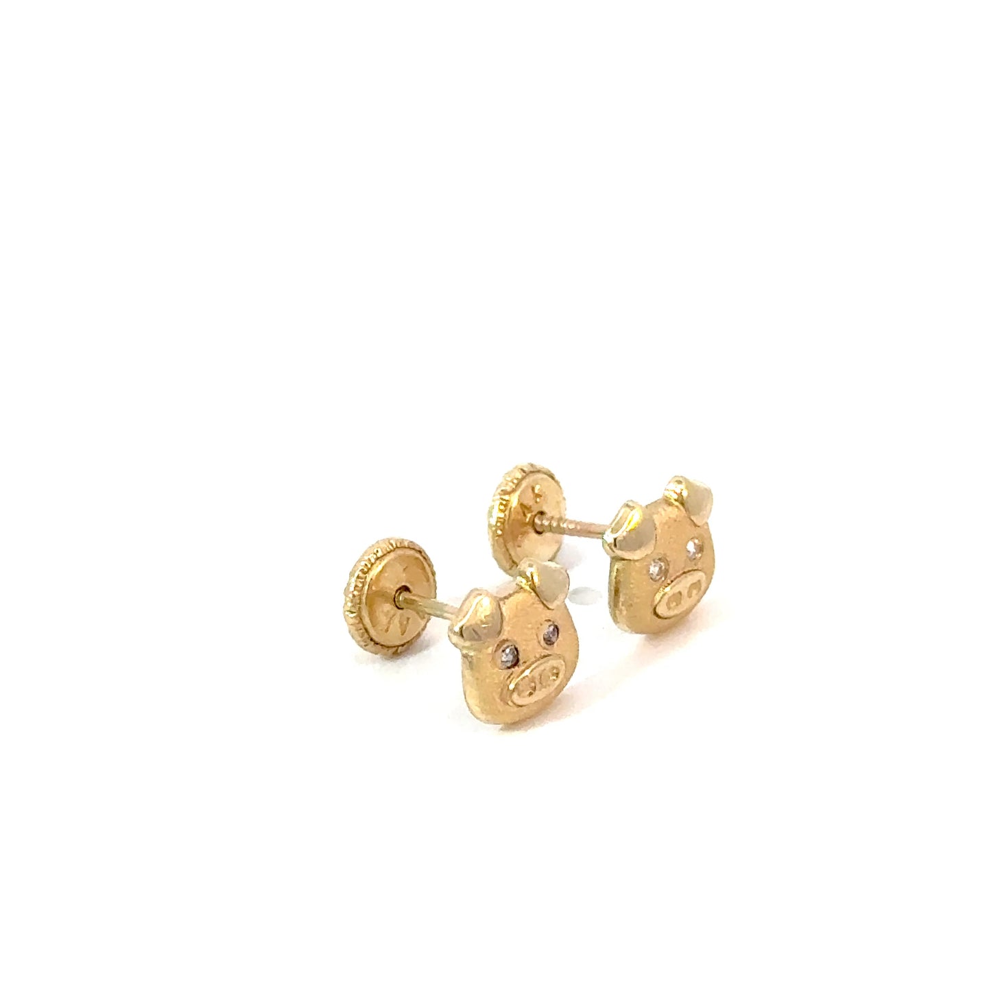 Earrings 0.4g, 14k