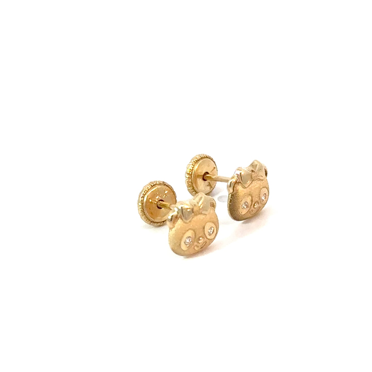 Earrings 0.4g,14k