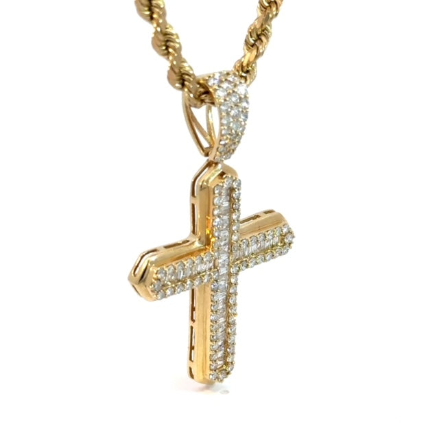 Diamond Cross Diamond 18k, 8.0g