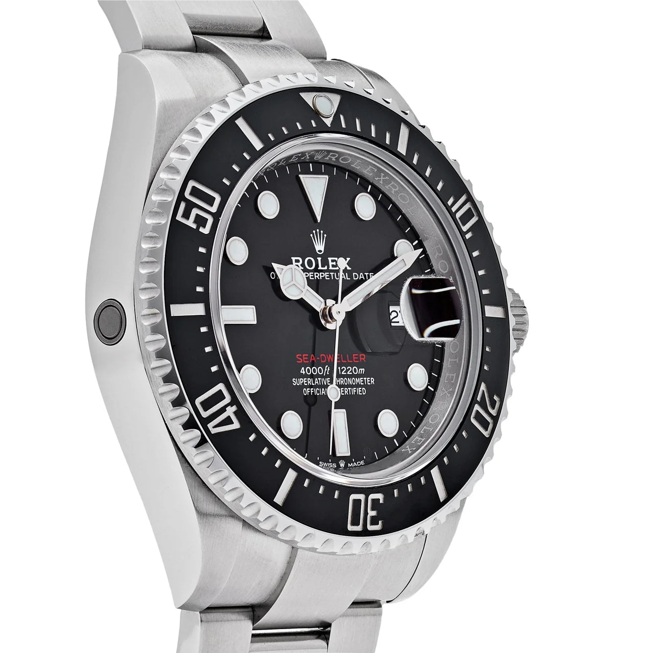 Rolex 43MM Sea-Dweller with RED Letters 50th Anniversary Ceramic Black Dial