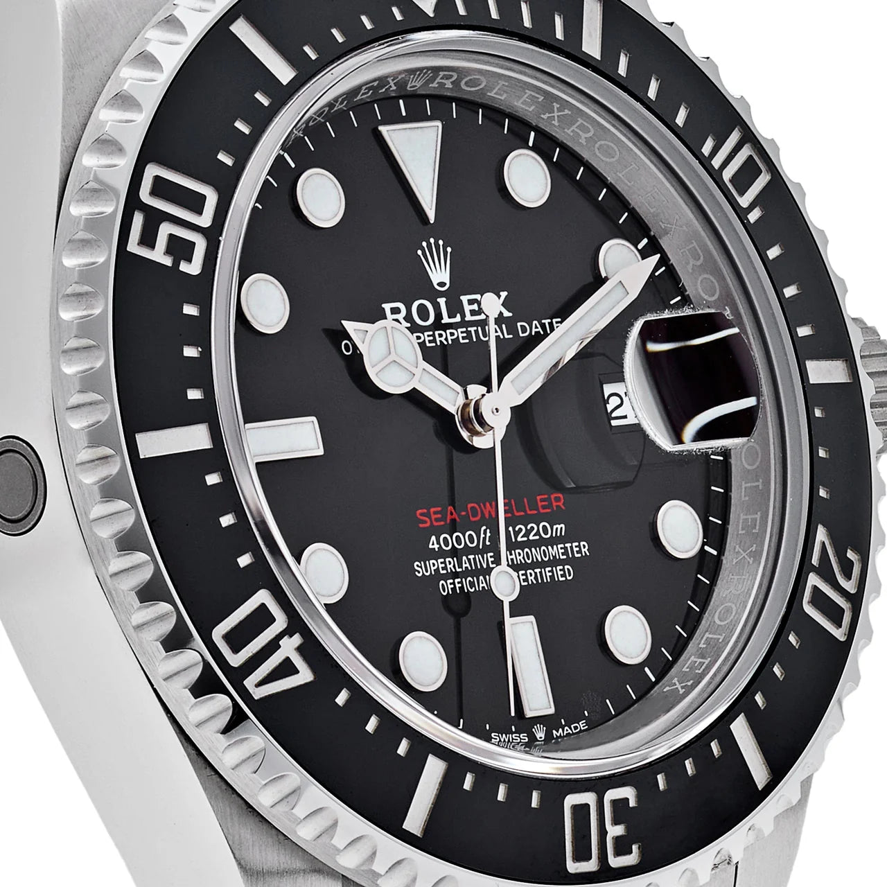 Rolex 43MM Sea-Dweller with RED Letters 50th Anniversary Ceramic Black Dial