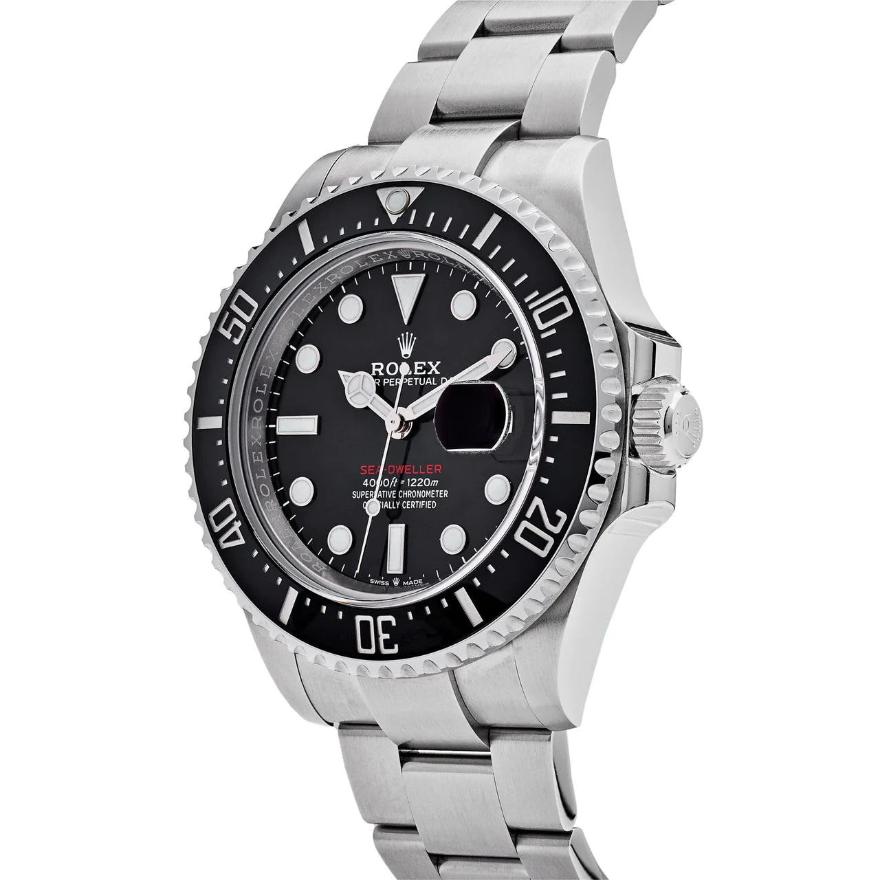 Rolex 43MM Sea-Dweller with RED Letters 50th Anniversary Ceramic Black Dial