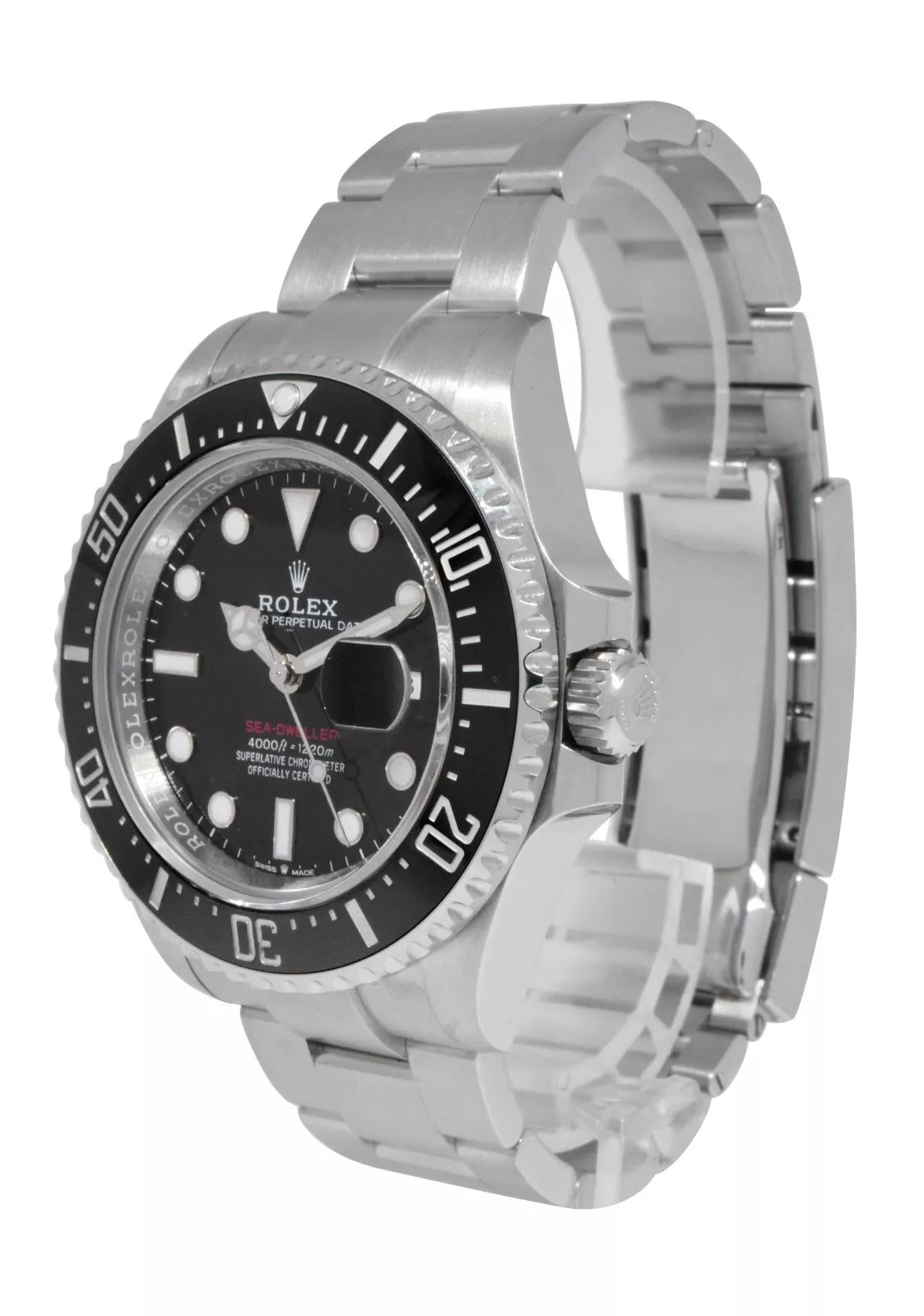 Rolex 43MM Sea-Dweller with RED Letters 50th Anniversary Ceramic Black Dial