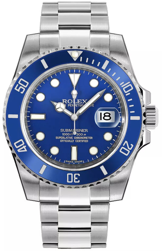 Rolex 40MM Submariner "Smurf"